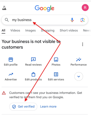 Google Business Profile verification Washington dc 2026 Google Maps local SEO service
