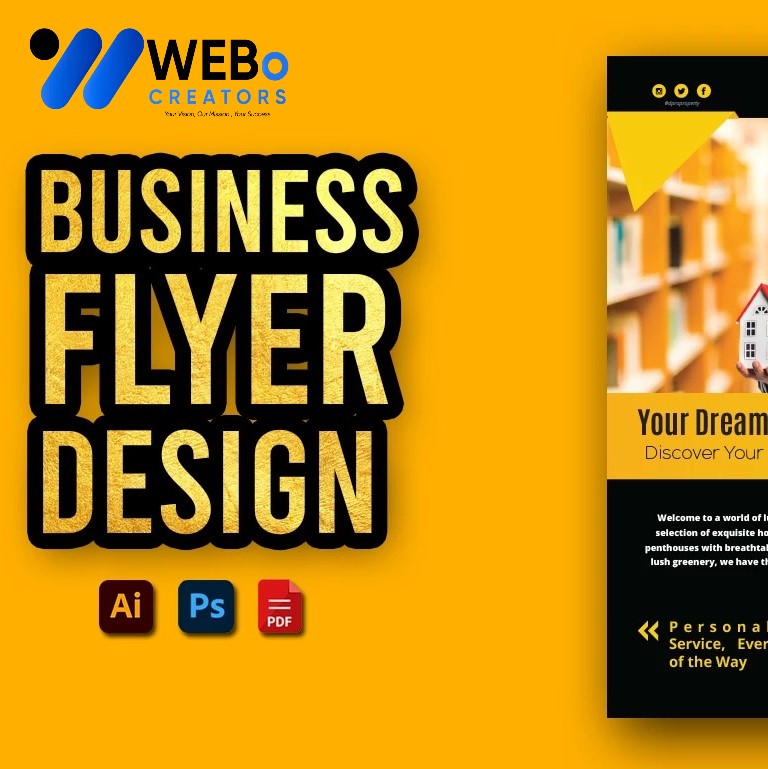 Creative Flyer Design for Moving Company in Washington dc | Flyer for Removals Services
