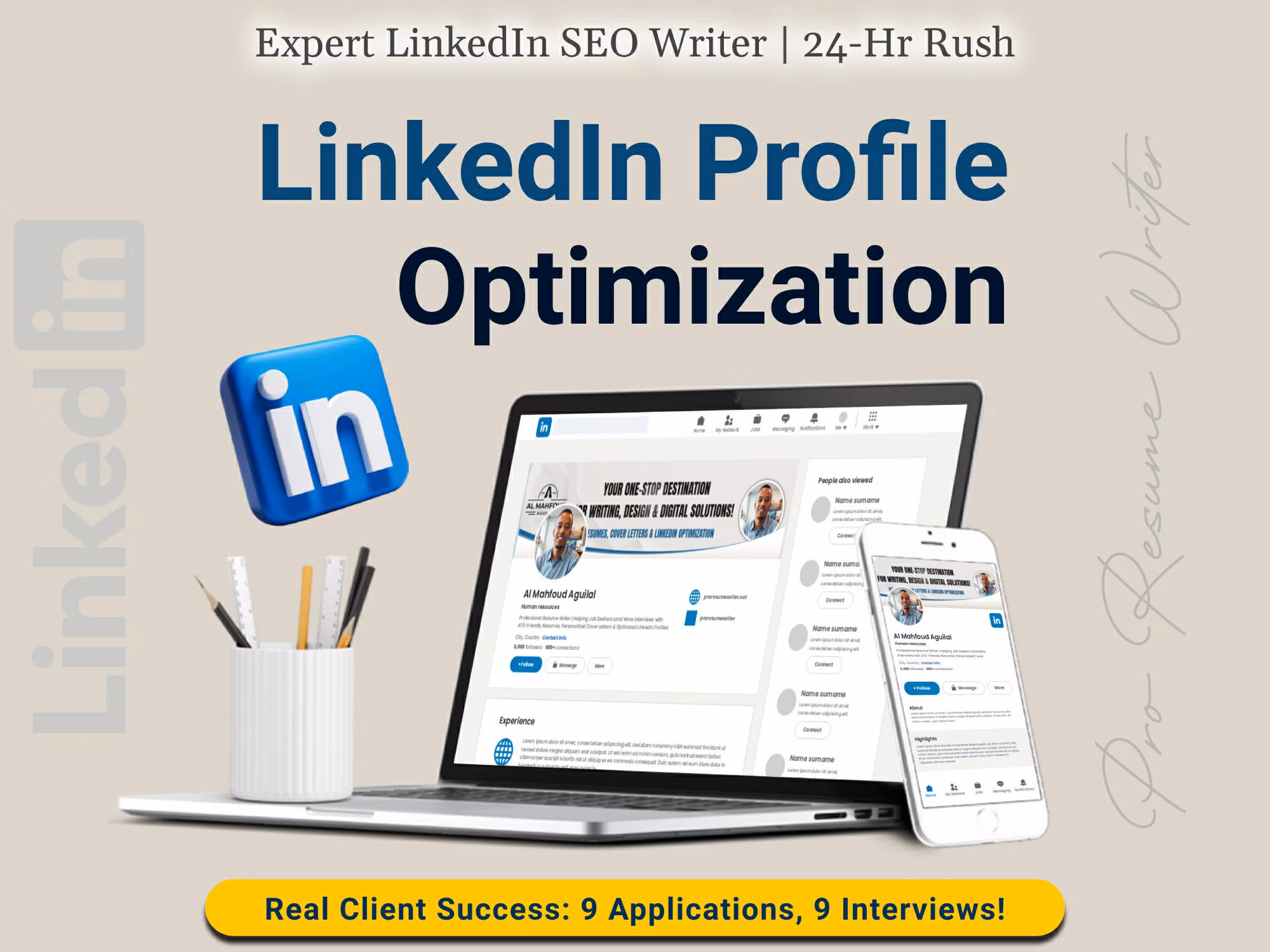 Profile Optimization & Enhancement LinkedIn Profile Building & Writing Services in Washington dc 2026