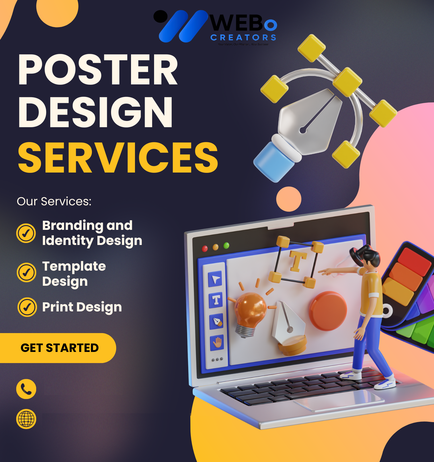 Best Print Design Services in Washington dc Flyers Brochures Posters
