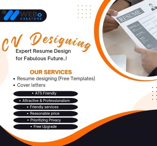 Resume and CV Design Services | Modern curriculum vitae in Washington dc