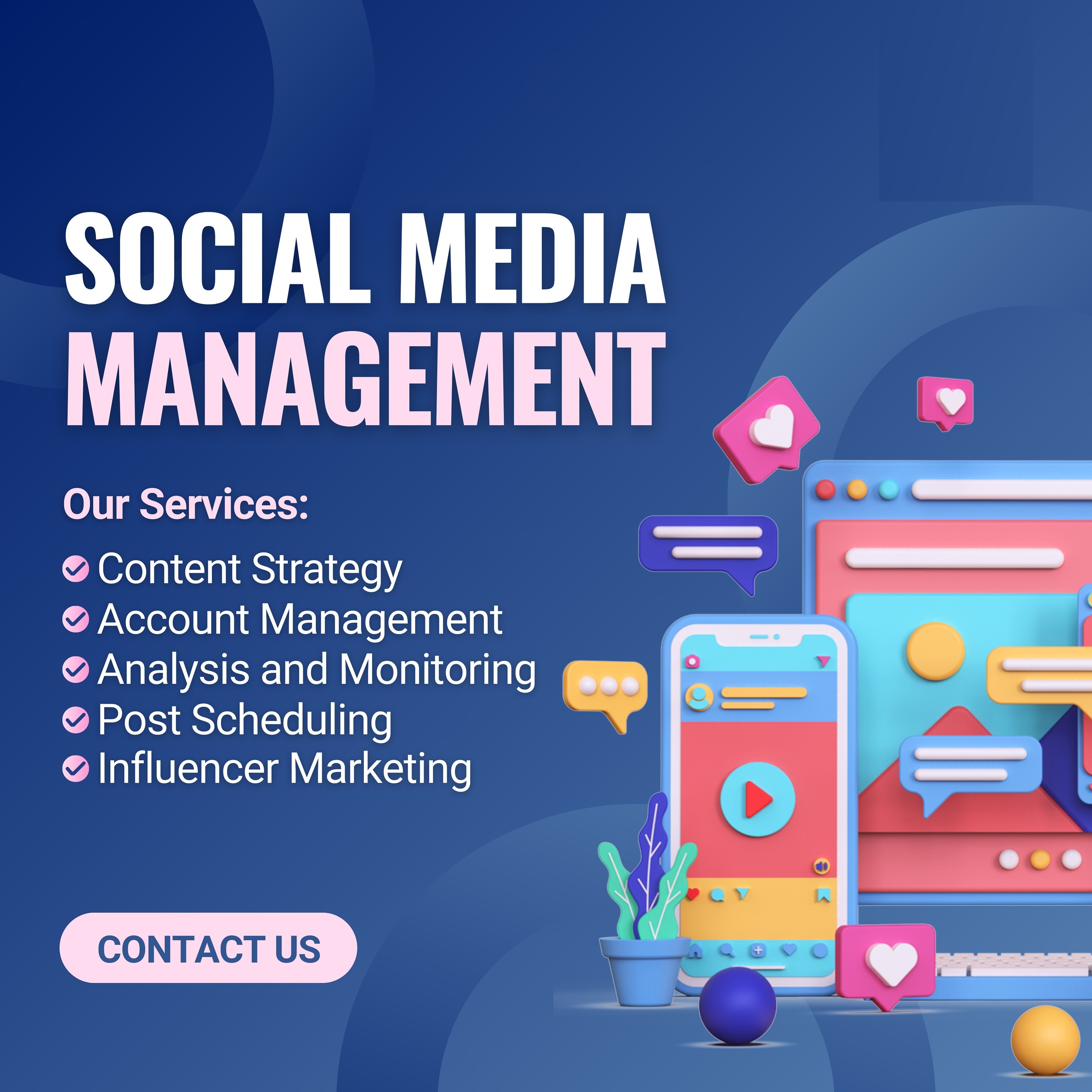 Best Social Media Design Service | Top Social Media Post Design in Washington dc